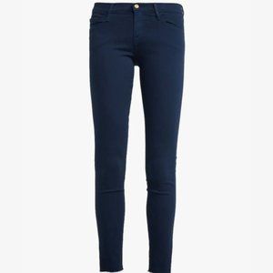 FRAME Le High Skinny Raw Stagger Film